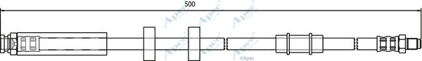 APEC BRAKING Тормозной шланг HOS3718